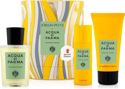Acqua Di Parma x Emilio Pucci Colonia Futura, 3 Piece Gift Set for Unisex