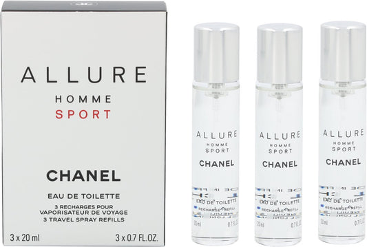 Chanel ALLURE HOMME SPORT HERLVULBAAR VP 3x20ml