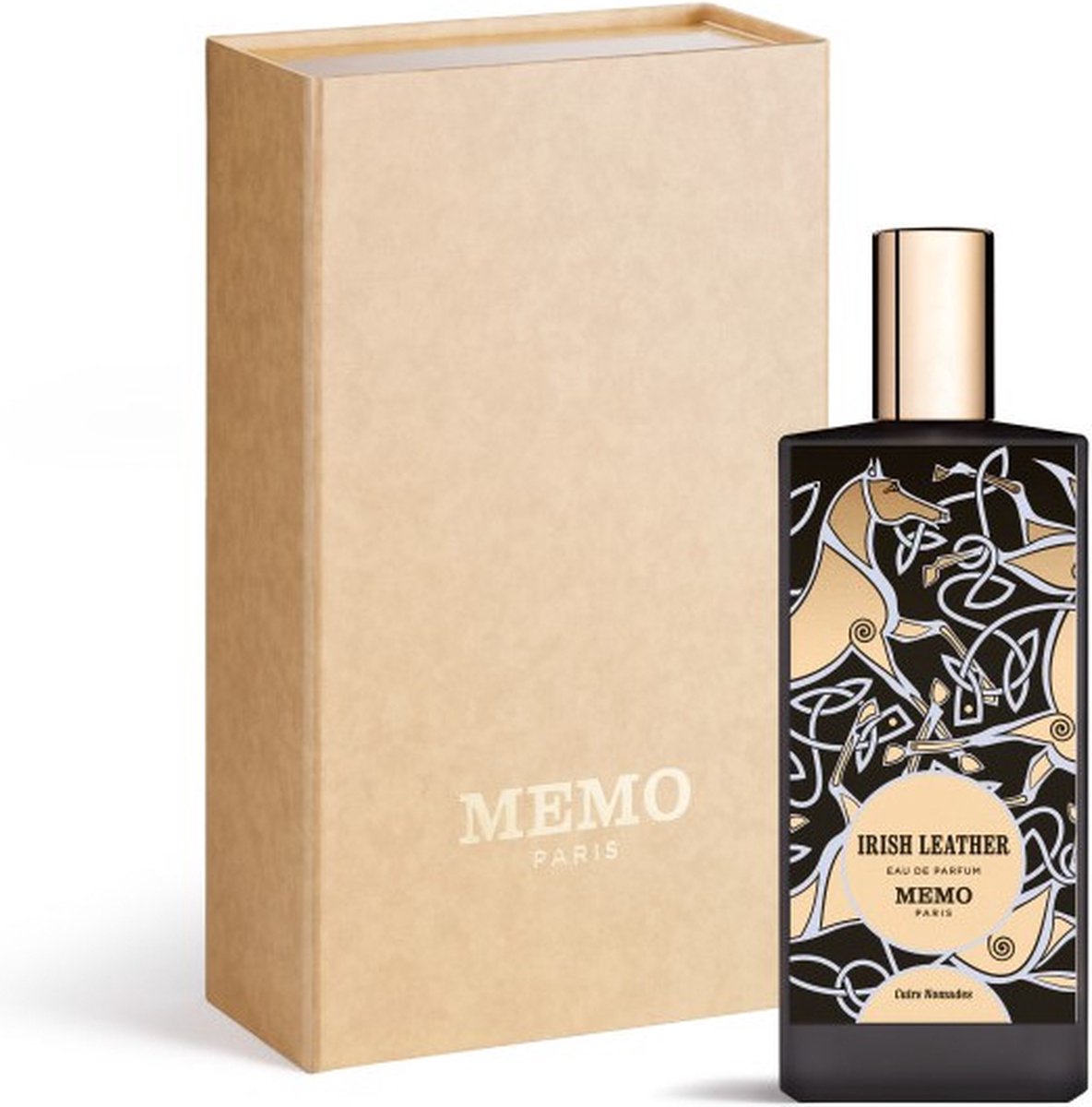 Memo Irish Leather Fragrância selada autêntica 75ml 2,53 onças