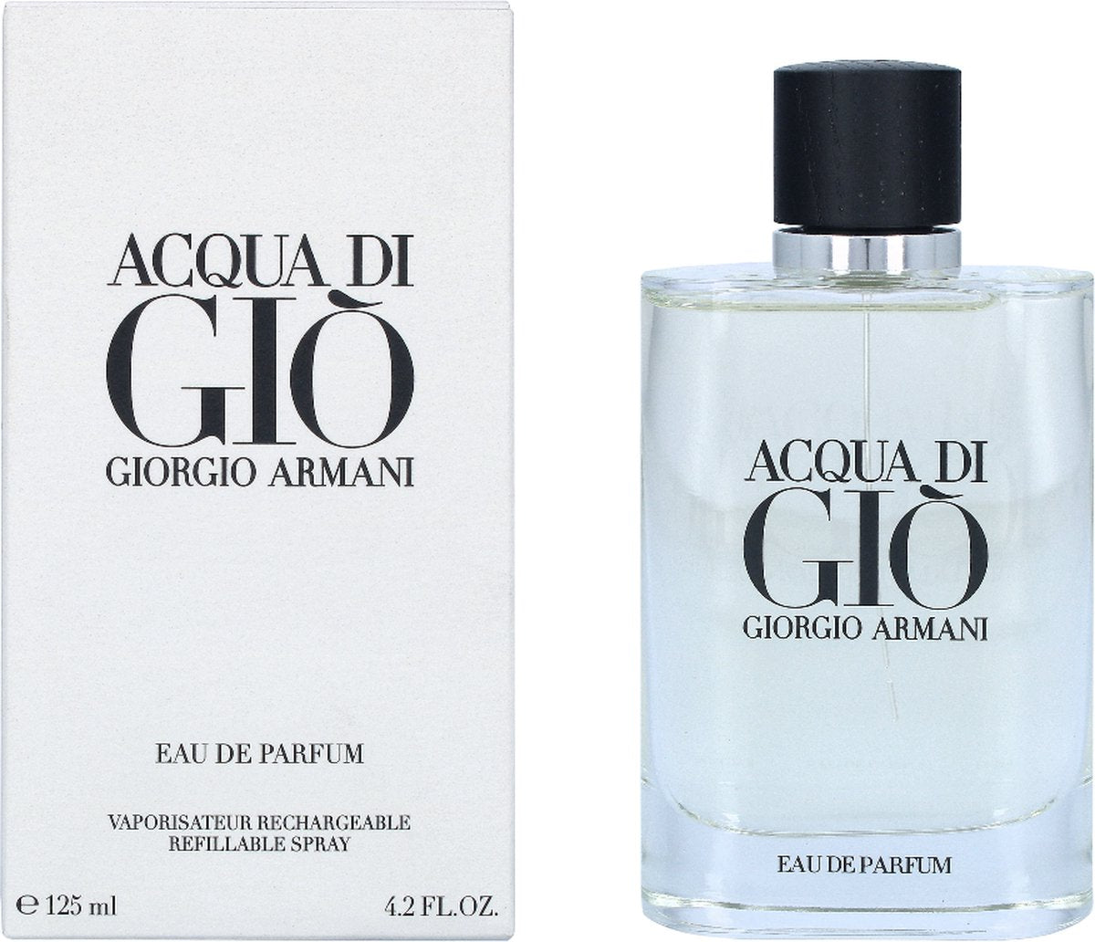 Giorgio Armani Masculino Acqua Di Gio Eau De Parfum Recarregável 125ml 