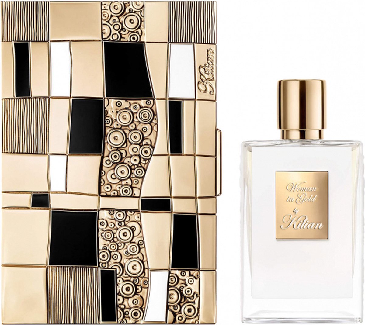 Kilian Woman In Gold Eau De Parfum Spray With Clutch 50ml