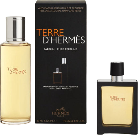 Conjunto de presente masculino Terre d'Hermes 2 peças Hermes 155ml