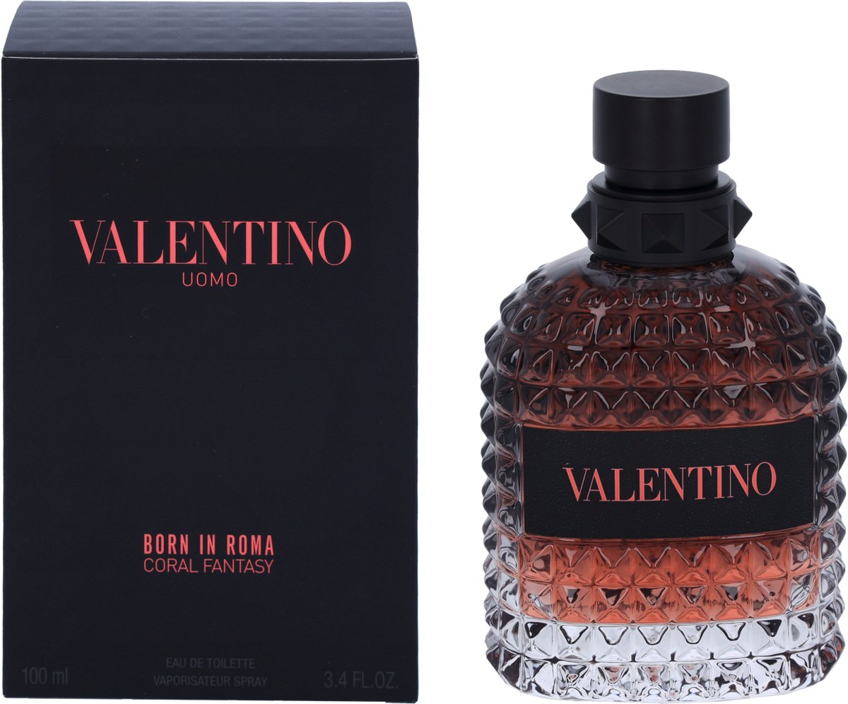 VALENTINO Born in Roma Uomo Coral Fantasy Eau de Toilette for Men 100ml