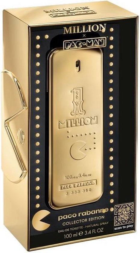 Paco Rabanne 1 Million Pac-Man Collector Edition Eau De Toilette 100ml