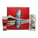 Kit Carolina Herrera 212 Men Heroes Eau de Toilette 100ml + Gel de banho 100ml FD22