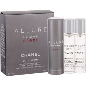 CHANEL Allure Homme Sport Eau Extreme  edt 3 x 20ml