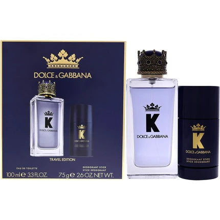 Conjunto presente K by Dolce &amp; Gabbana Eau de Toilette 100ml e Desodorante 75g