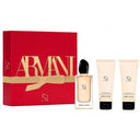 Giorgio Armani Si Gift Set with 100ml Eau De Parfum Spray and 50ml Body Lotion