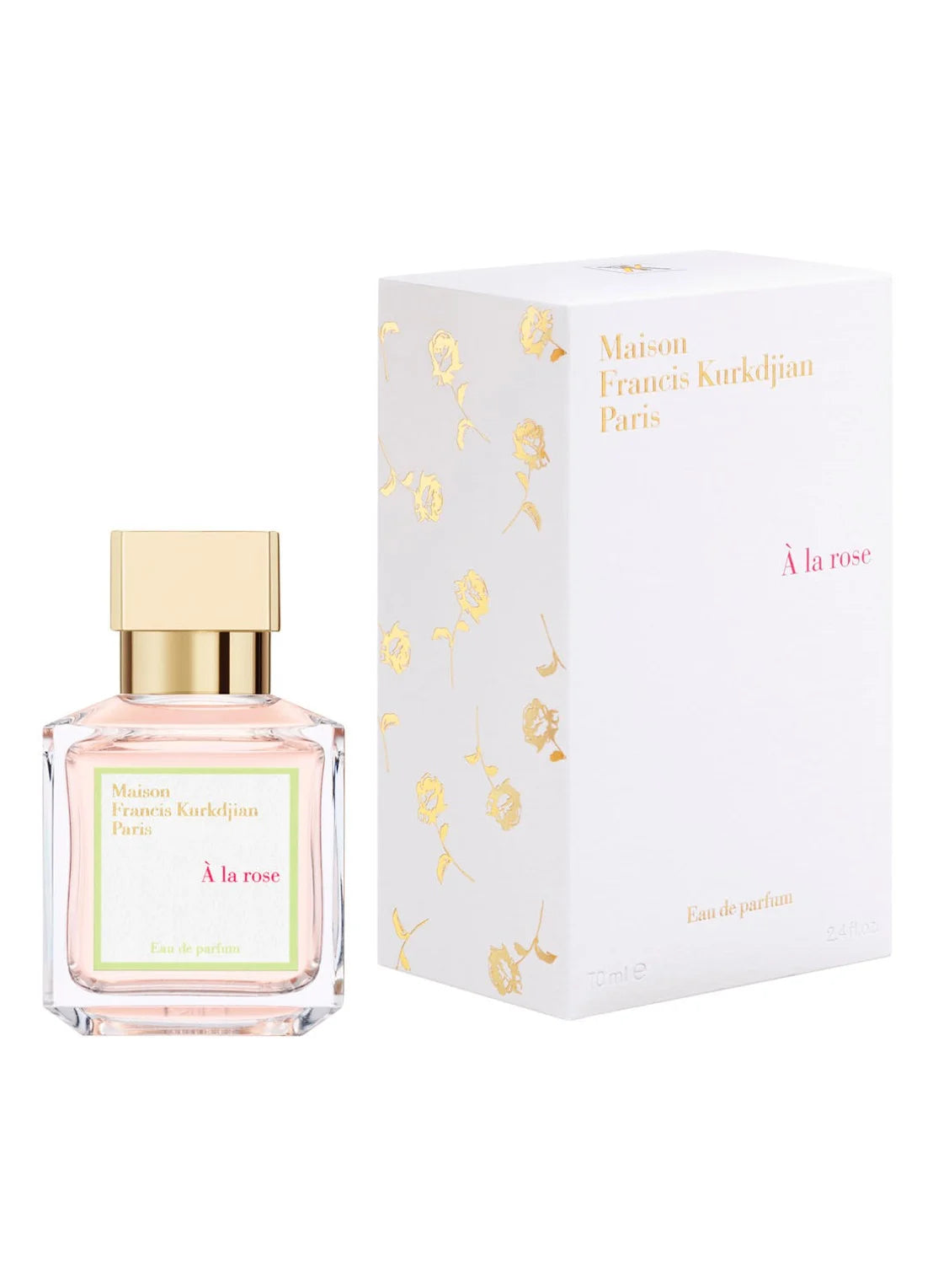 Maison Francis Kurkdjian A La Rose Eau de Parfum Spray para mulheres 2,4 onças 70 ml