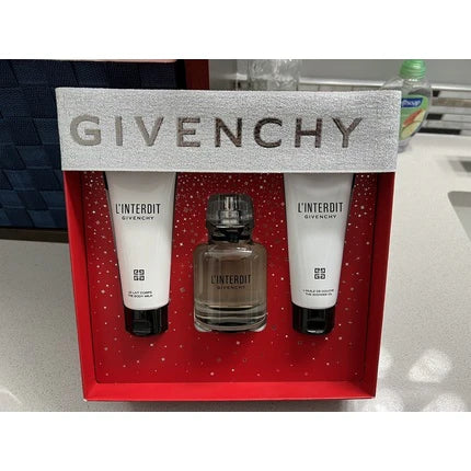 Givenchy Conjunto L'interdit 3 unidades EDP Spray 80ml / Loção corporal 75ml / Gel de banho 75ml