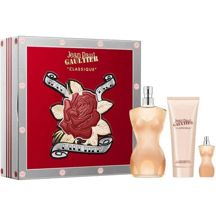 Jean Paul Gaultier Classique EDT 3pc Geschenk Set