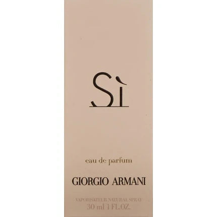 Giorgio Armani Si eau de perfume spray for Women 30ml