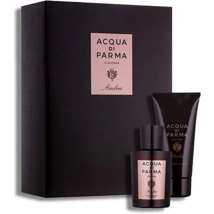 Acqua di Parma Colonia Ambra Gift Set 100ml Eau De Colonge + 75ml Shower Gel