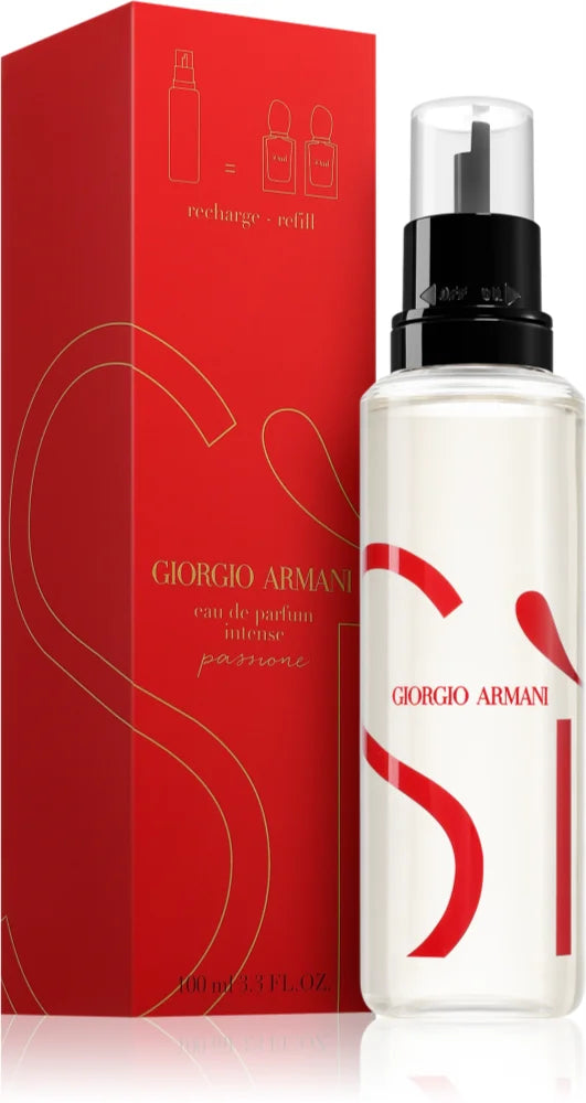 Giorgio Armani Si Passione Intense  Eau De Parfum 100ml Refill