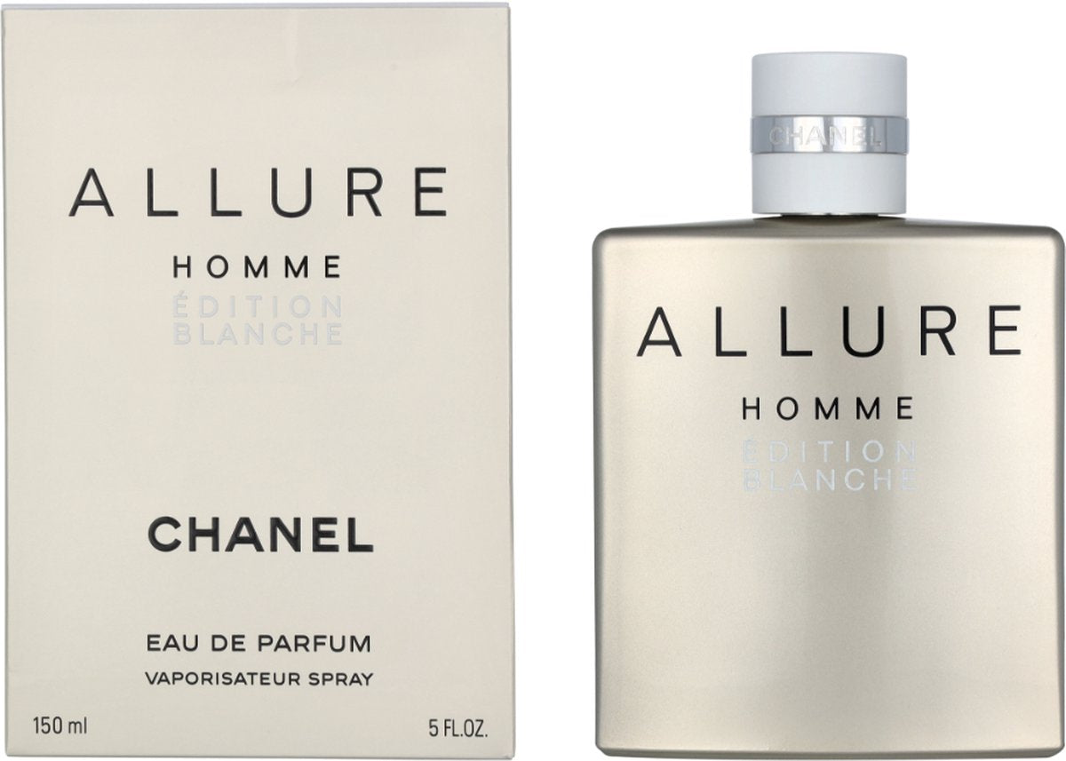 Chanel Allure Homme Edition Blanche Eau De Toilette Spray 150ml Cedro Fresco Limão Baunilha