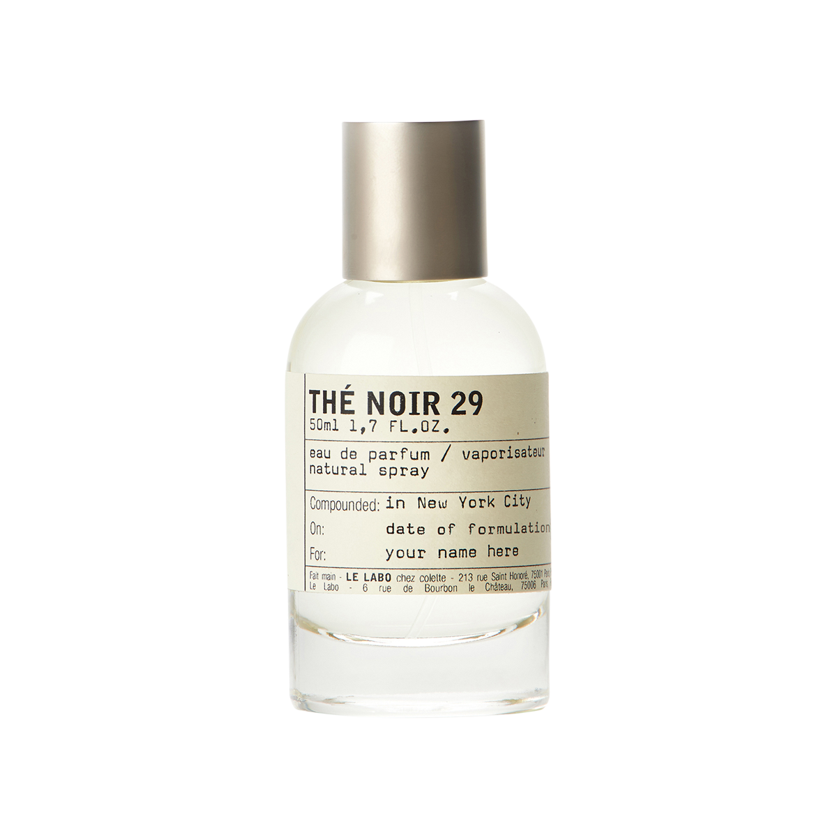 EX NIHILO Thé Noir 29 Perfume Spray 100ml