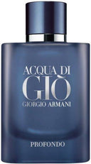 Giorgio Armani Acqua di Gio Profondo Unissex Eau de Parfum 75ml Spray Preto