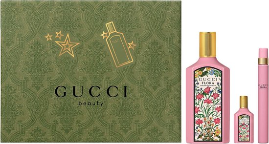 Gucci Gorgeous Gadenia 3pc Eau de Parfum Geschenk Set