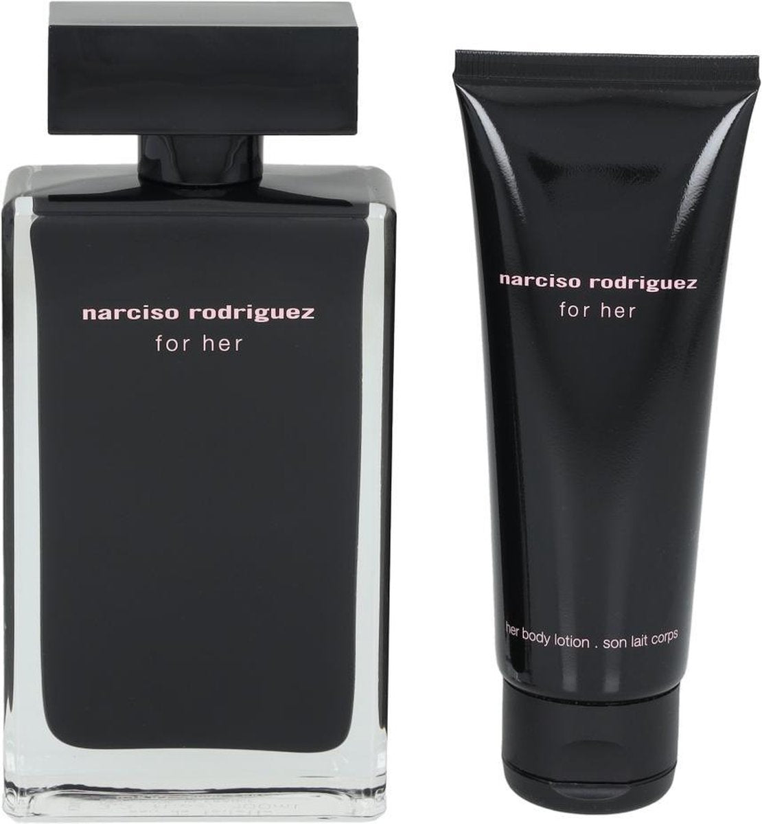 Conjunto de presente Narciso Rodriguez For Her Eau de Toilette 100ml e B/L 75ml