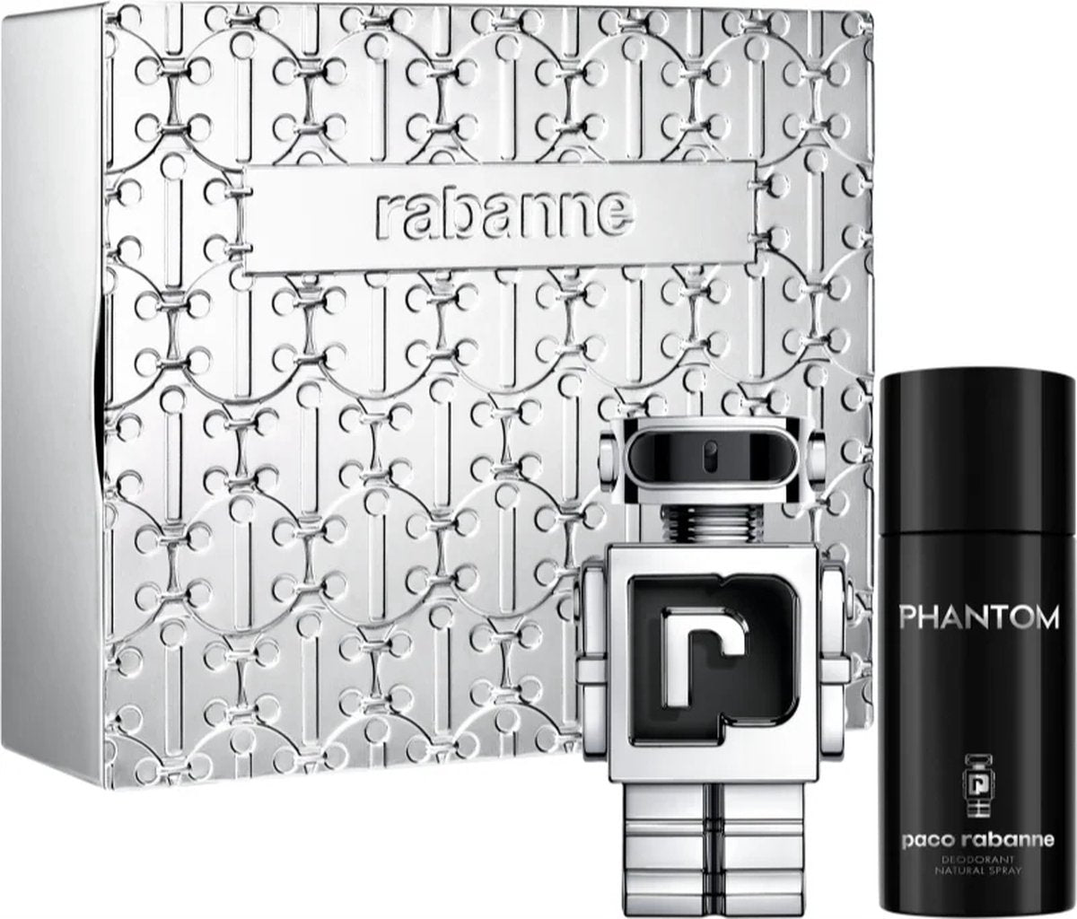 Conjunto Presente Paco Rabanne Phantom - Eau de Toilette 100 ml + Desodorante Spray 150 ml