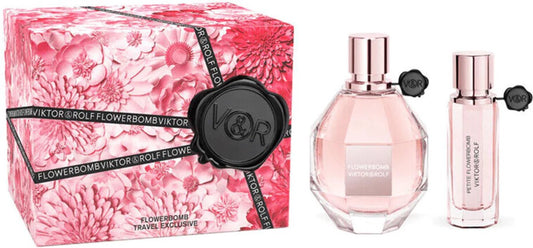 Conjunto Viktor &amp; Rolf Flowerbomb Eau de Parfum Spray 100ml + Eau de Parfum Spray 20ml