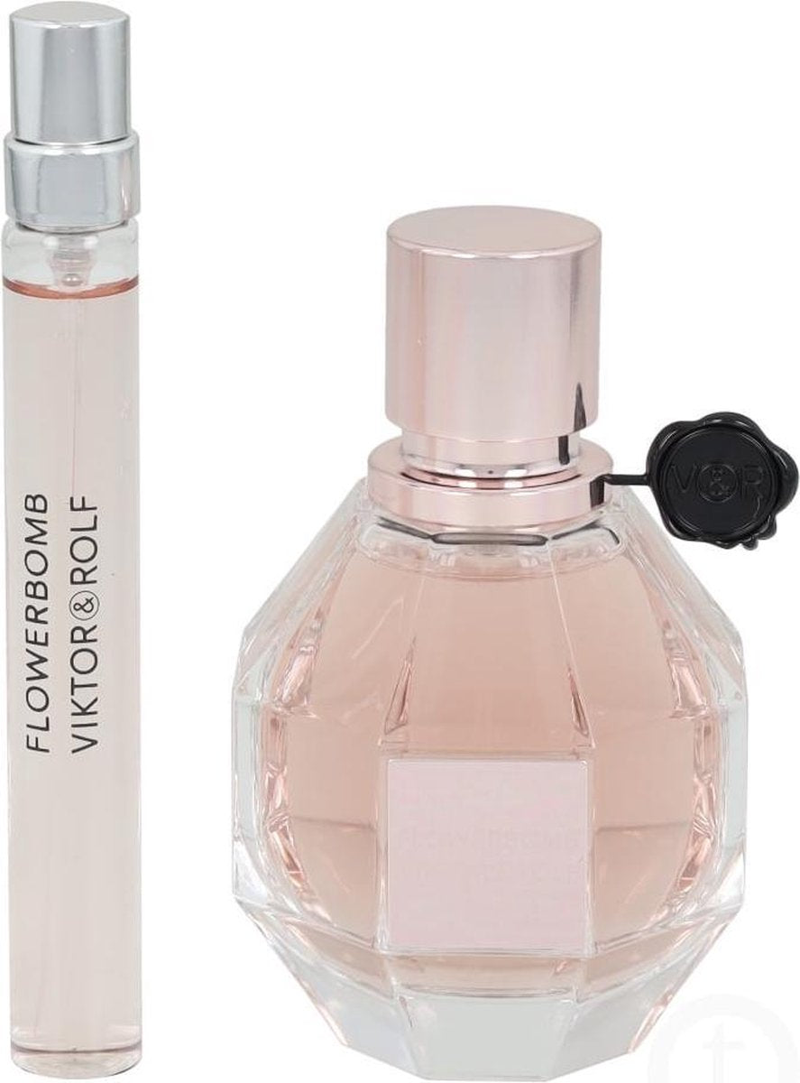 Conjunto Viktor &amp; Rolf Flowerbomb EDP 50ml e EDP 10ml