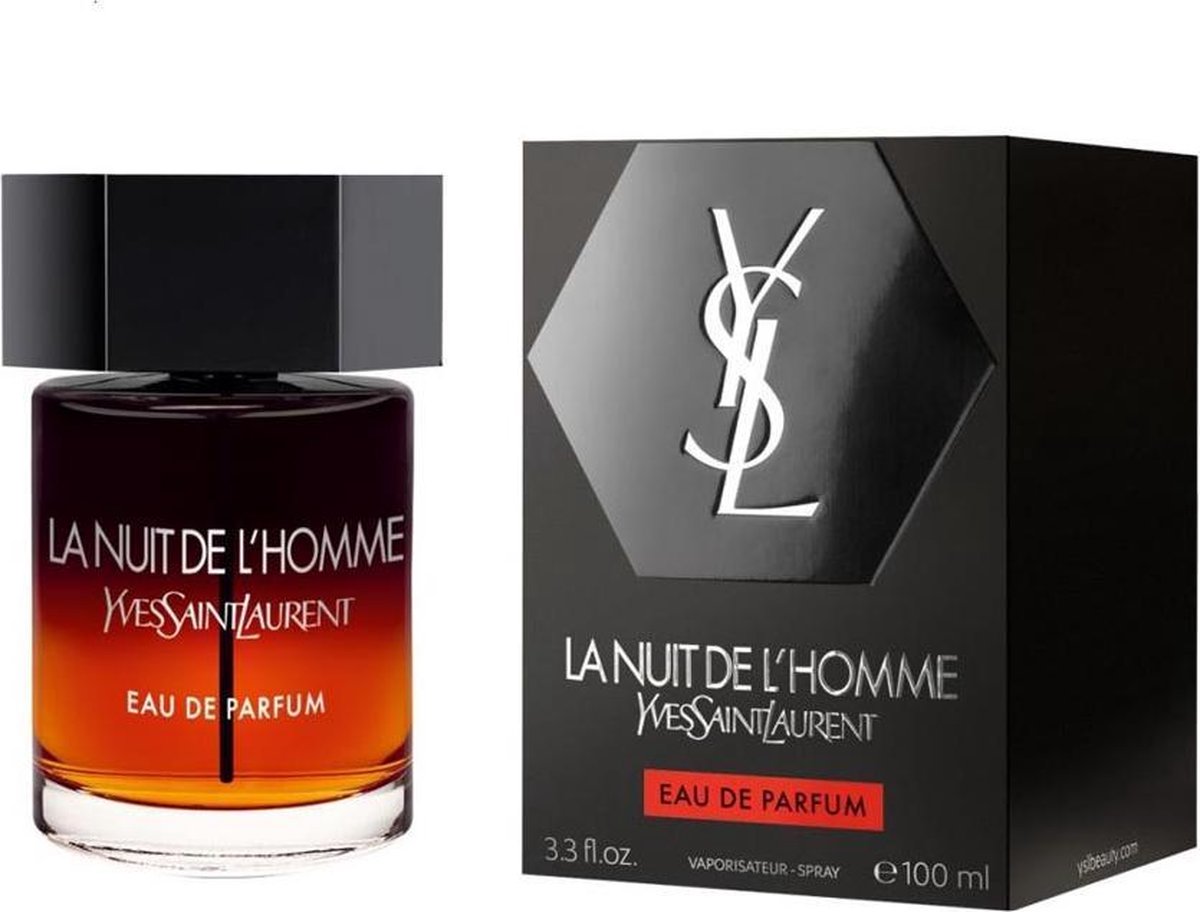 Yves Saint Laurent La Nuit de L Homme Eau de Parfum para Homens 100ml